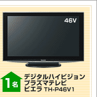 デジタルハイビジョンプラズマテレビ　ビエラTH-P46V1
