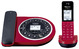 コードレス電話機（レッド）「VE-GDF61DL-R」