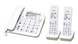 コードレス電話機（子機2台付き）（ホワイト）「VE-GZ20DW-W」