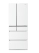 パナソニックトップユニット冷蔵庫（スノーホワイト）「NR-F618XG-W」