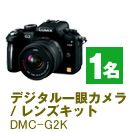 デジタル一眼カメラ/レンズキット DMC-G2K 1名