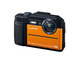 デジタルカメラ（オレンジ）「DC-FT7-D」