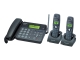アナログコードレス電話機（子機２台付き）（グレー）「VE-CVW03-H」