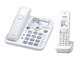 コードレス電話機（子機1台付き）（ホワイト）「VE-GD55DL-W」