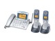コードレス電話機（子機２台付き）（シルバー）「VE-GP03DW-S」