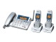 コードレス電話機（親機および子機２台）（シルバー）「VE-GP05DW-S」